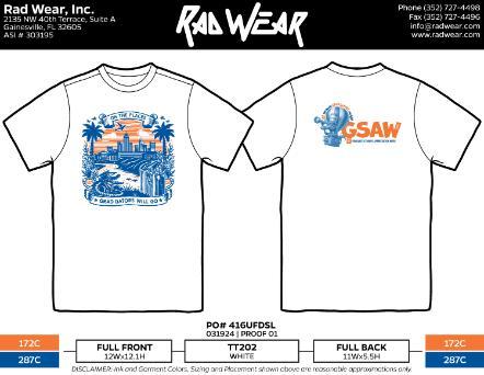 GSAW 2024 tshirt